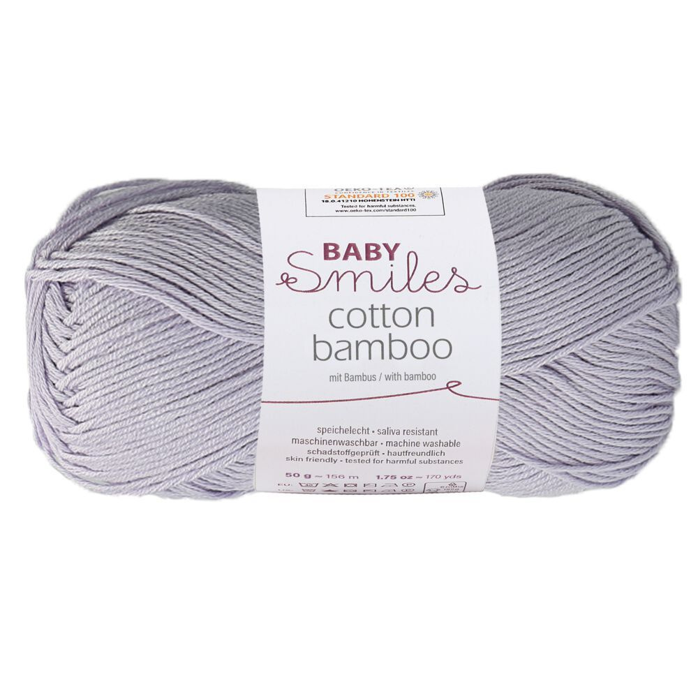 Пряжа для вязания Schachenmayr Baby Smiles Cotton Bamboo (01040 Flieder) 1 моток 50г/155м  #1