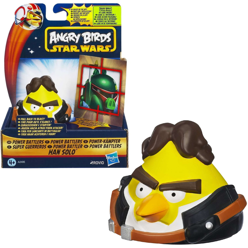 Angry birds Star wars Чак Хан Соло Атака с воздуха Hasbro