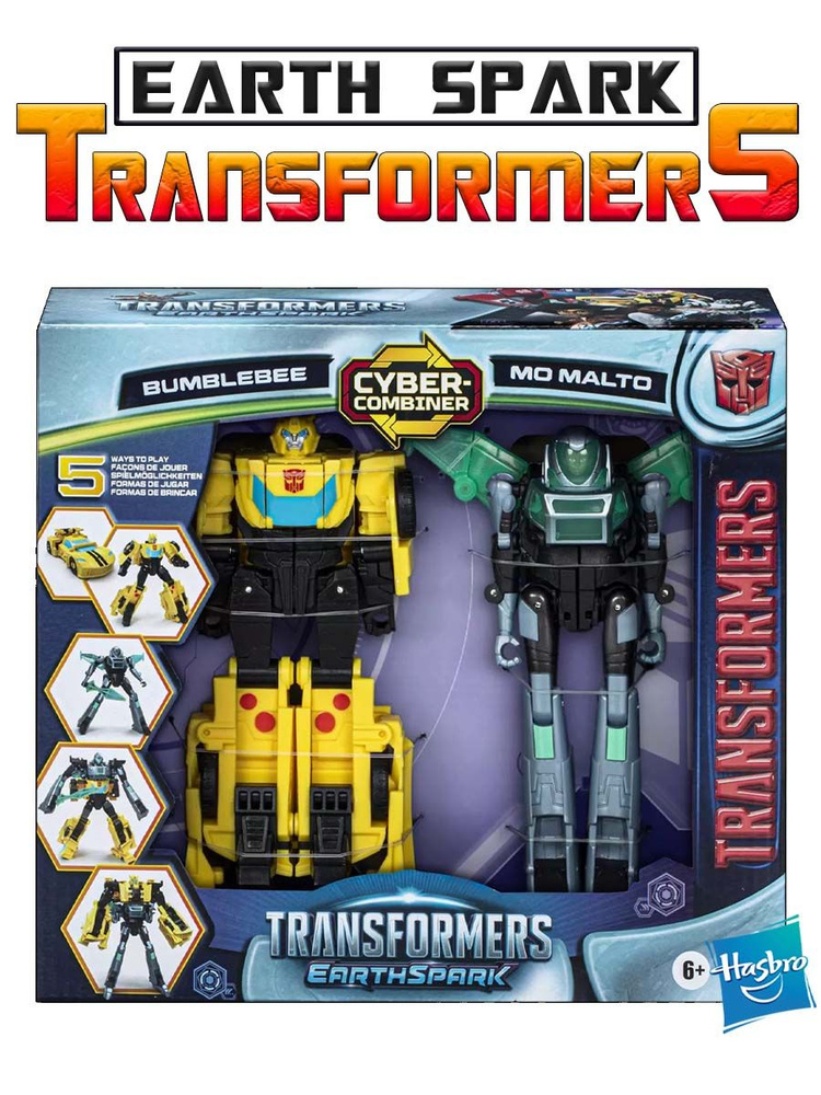 Игрушка-трансформер "Combiner 2" (Трансформеры: Новая искра, 2 шт ...