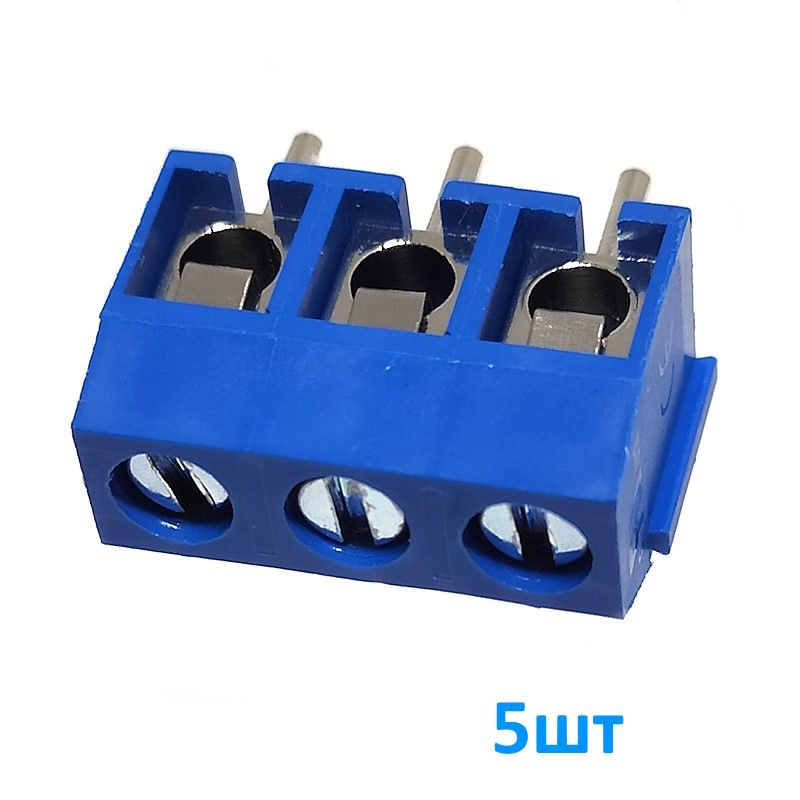 DG301-5.0-03P, (KF301-3P), 250В / 17.5А, шаг 5мм, Клеммник / Клеммная ...