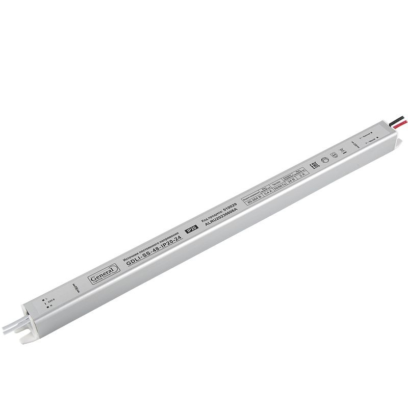 Блок питания для светодиодной ленты General Lighting Systems, 24В, 48 ...