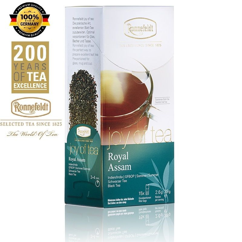 Чай пакетированный Роннефельд Ronnefeldt Joy of Tea Royal Assam 15пак. #1