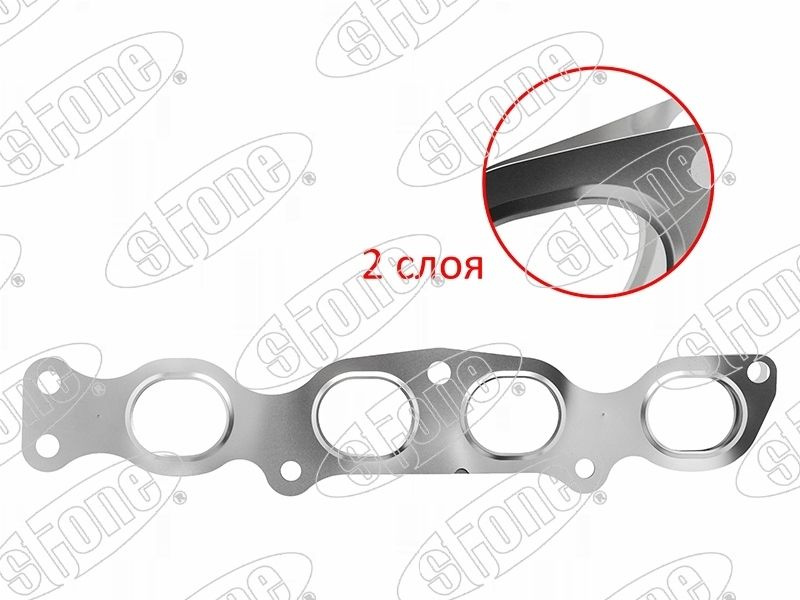 Прокладка выпускного коллектора Suzuki Escudo 05-17 / Grand Vitara 05-16 J24B