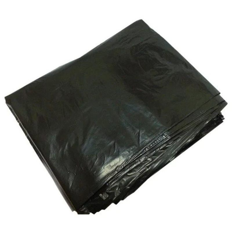 Мешки для мусора Ромашка "Стандарт", ПВД, 240 л, 40 мкм, черные, рулон, 105х135 см, 50 шт  #1