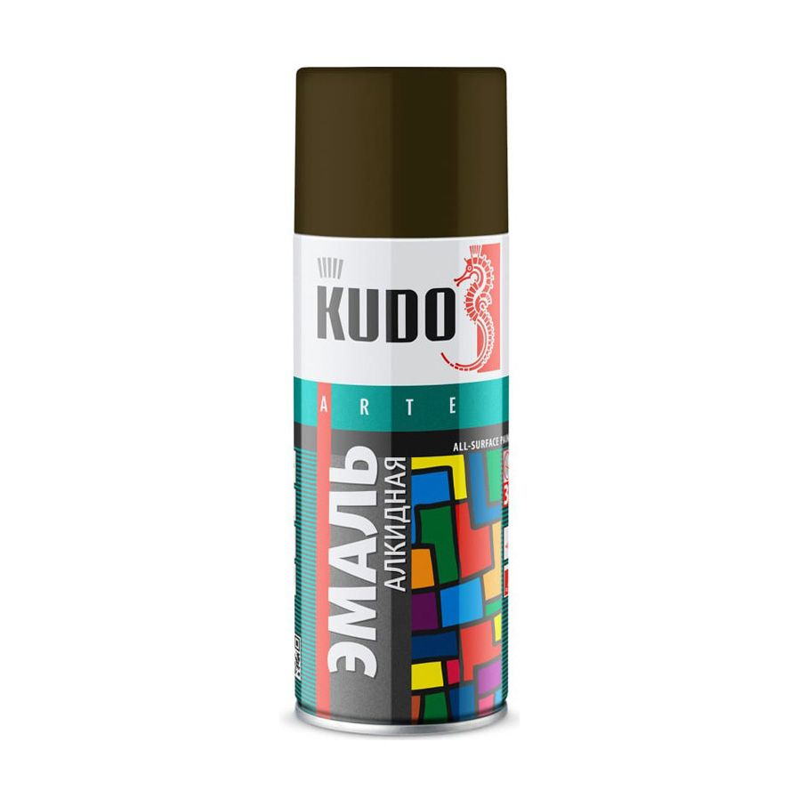 Эмаль хаки универсальная (аэрозоль) KUDO KU-1005 #1