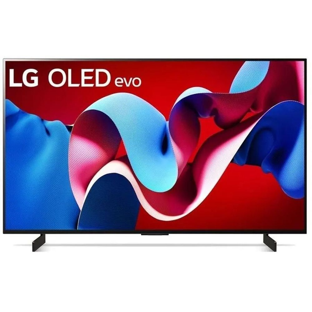 LG Телевизор OLED42C4RLA.ARUB 42" 4K UHD, черный #1