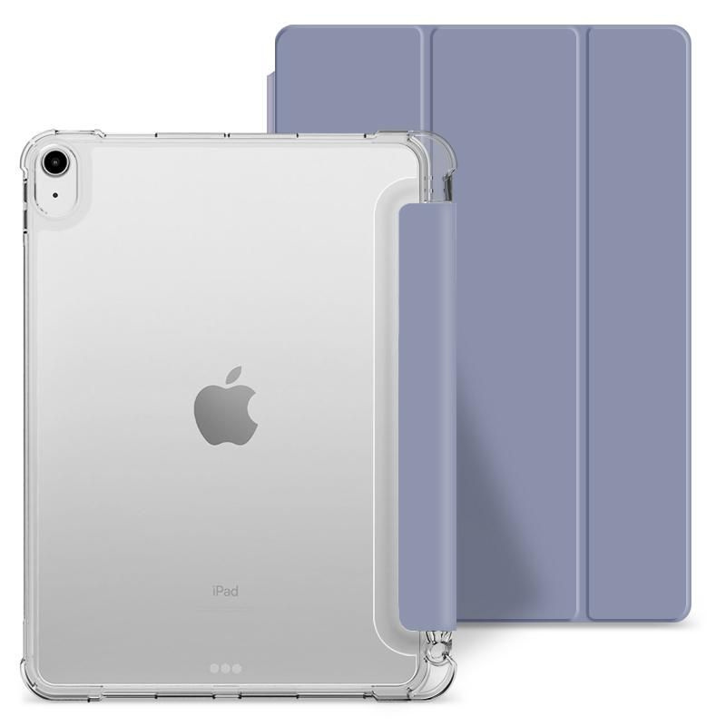 Чехол для iPad Air 4 10,9 / Air 5 10,9 Тройное Cложение ModMac Clear Case Smoke Violet  #1