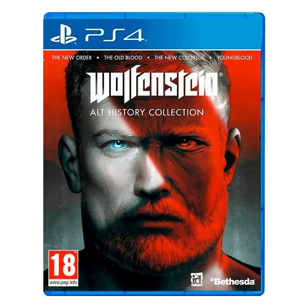 Игра Wolfenstein: Alt History Collection (PlayStation 4, Русские субтитры) #1