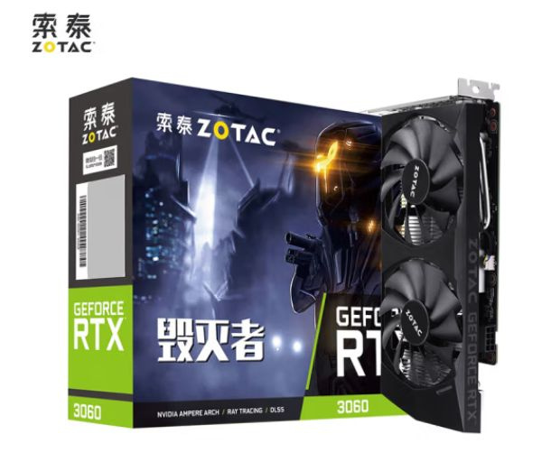 Видеокарта ZOTAC GeForce RTX 3060, 12 ГБ - купить по низким ценам в ...