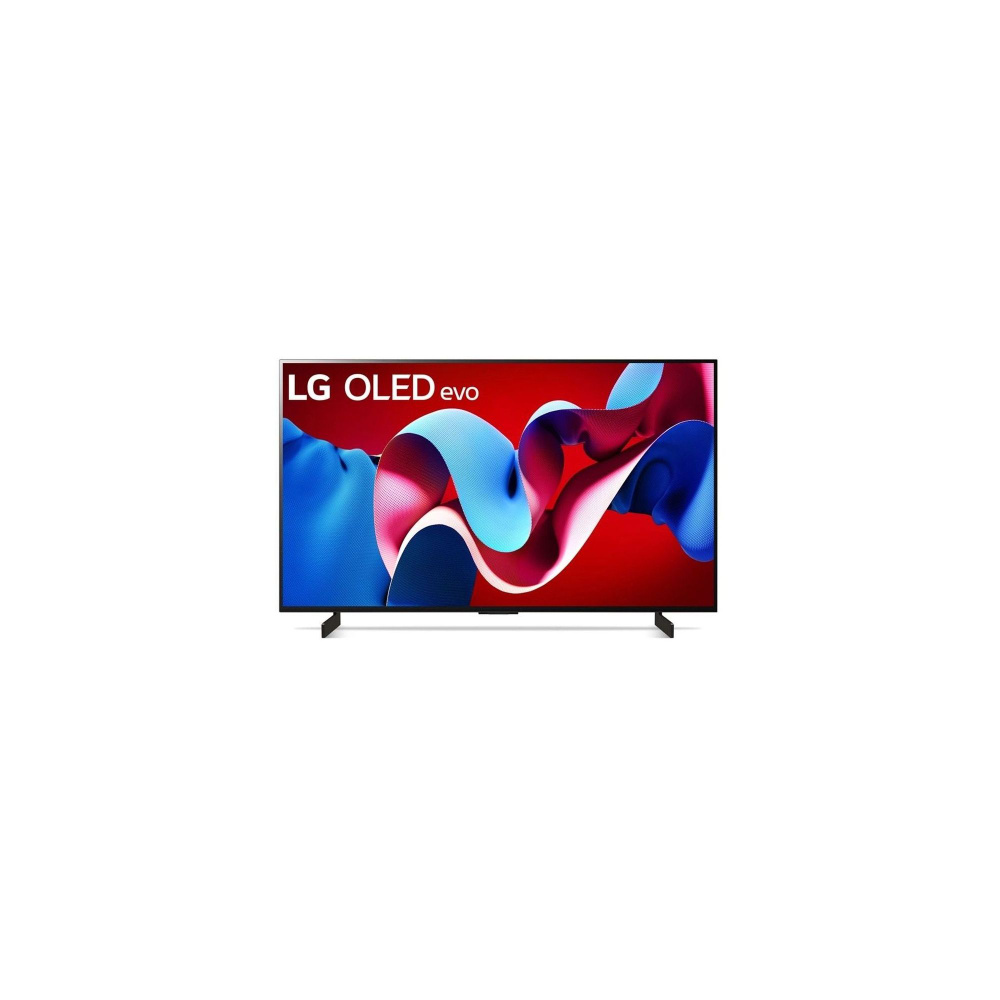 LG Телевизор OLED42C4RLA.ARUB 42" 4K UHD, черный #1