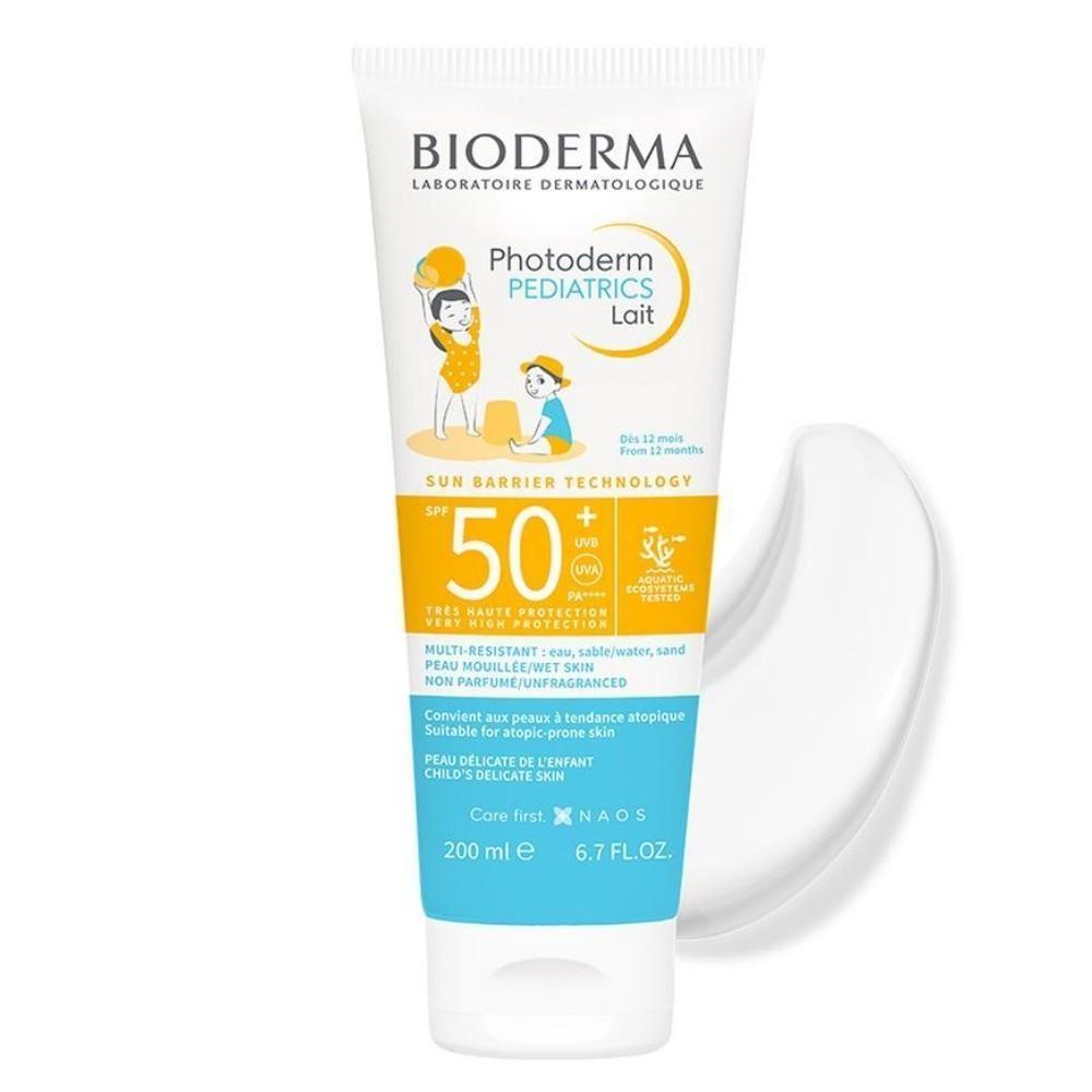 Bioderma Photoderm Педиатрический солнцезащитный крем для детей SPF50 ...