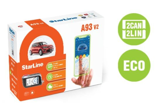 StarLine A93 v2 2CAN+2LIN ECO Автосигнализация с автозапуском #1