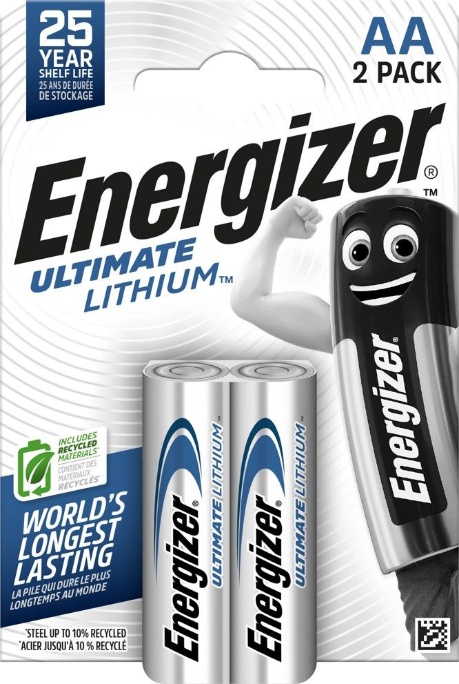 Energizer Батарейка AA, Литиевый тип, 2 шт #1