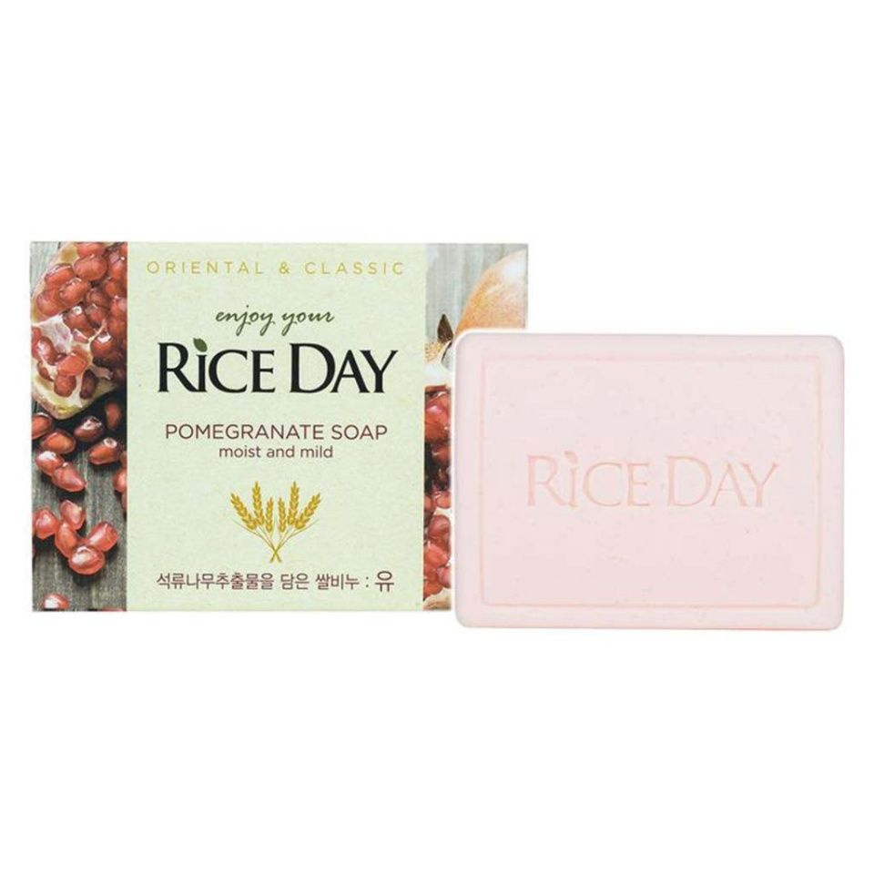 Lion Мыло туалетное Riceday Soap Yu, с экстрактом с экстрактами граната и пиона, 100 гр  #1