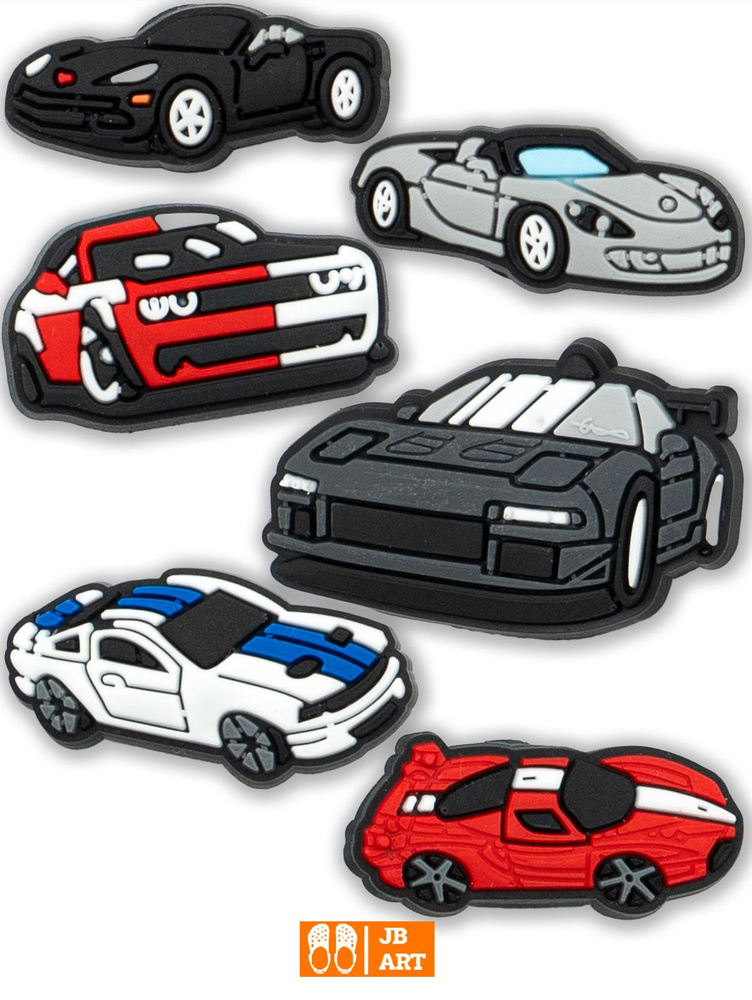 Джибитсы на crocs набор украшений клипсы для кроксов - купить с ...