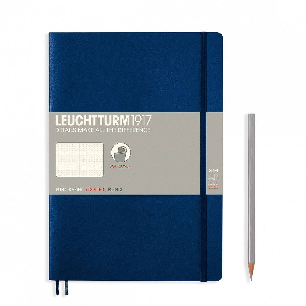 Leuchtturm1917 Блокнот B5 (17.6 × 25 см), листов: 61 #1