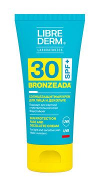 Солнцезащита Librederm Bronzeada Sun Protection Face and Decollete ...