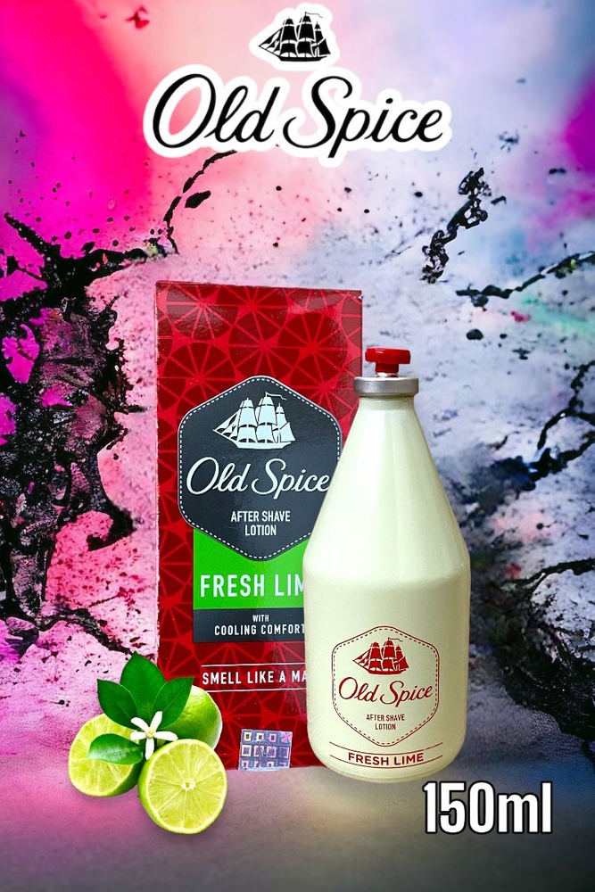 Лосьон после бритья Old Spice Fresh Lime 150 мл #1