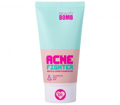 Beauty Bomb Тональный крем Acne Fighter тон 01 #1