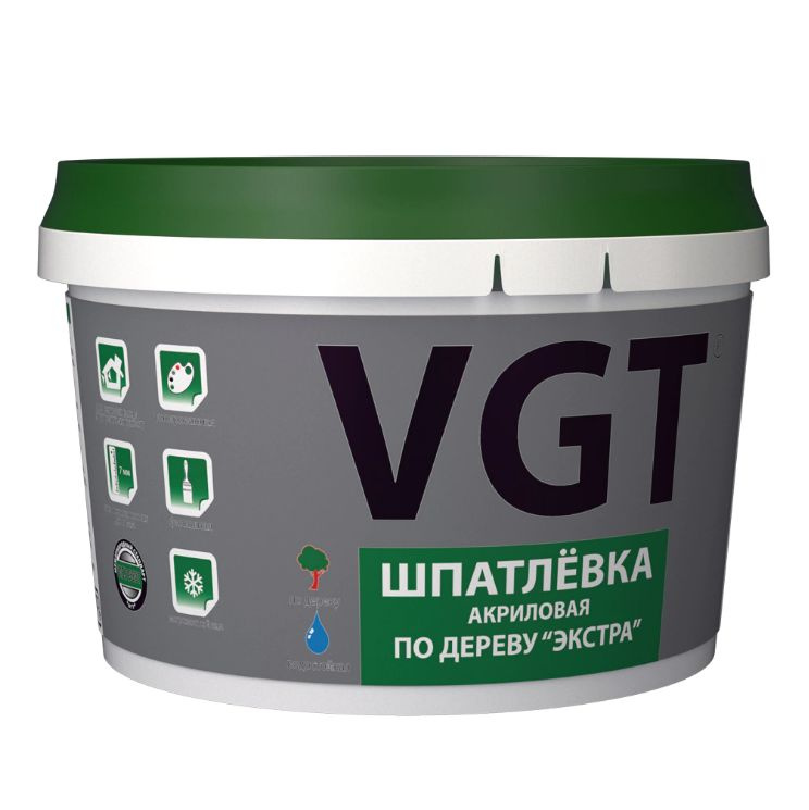 Шпатлевка по дереву VGT Экстра акриловая сосна 1000 мл #1