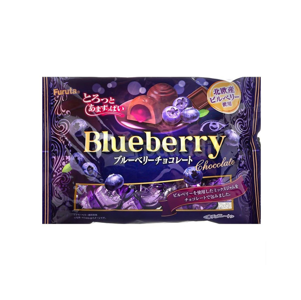 Шоколадные конфеты Chocolate Blueberry, 155 г ,FURUTA #1