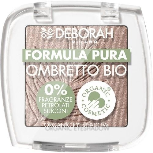 Тени для век DEBORAH Formula pura ombretto bio, тон 07 серо-коричневый, 2,5 г (MFV001123)  #1