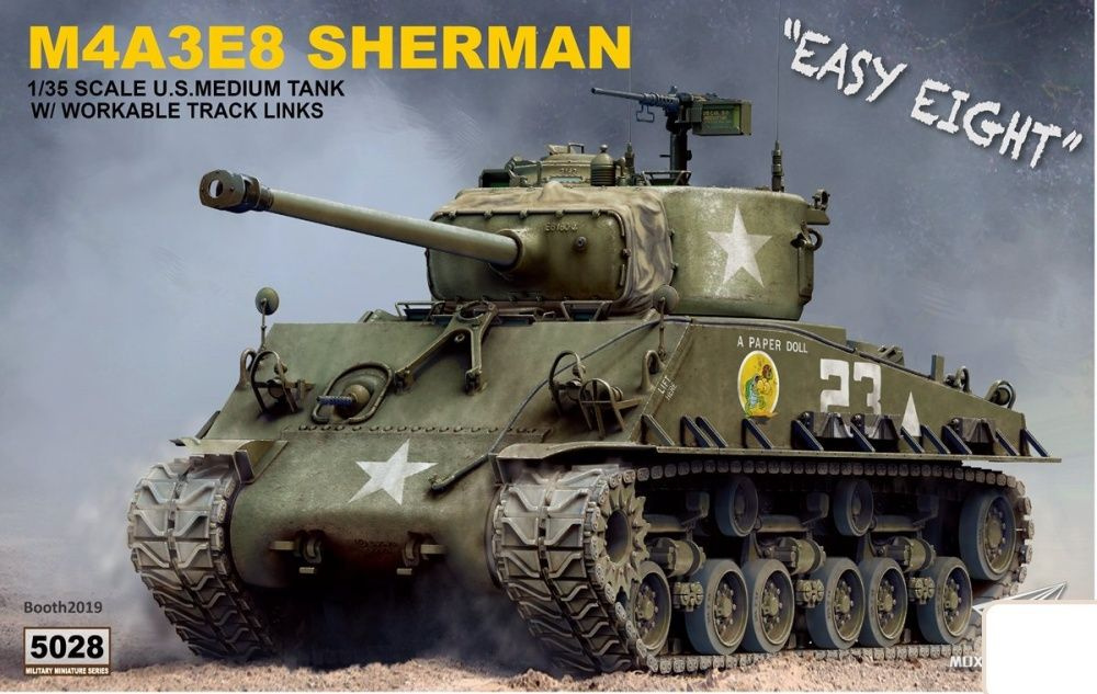 Rye Field RFM 5028 1/35 m4a3e8 Модель танка #1