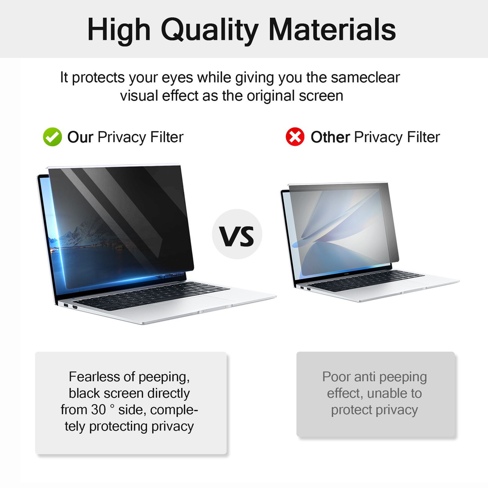 Универсальная защита от подглядывания, фильтр монитора 12,5-32 дюймов, блокирующий  #1