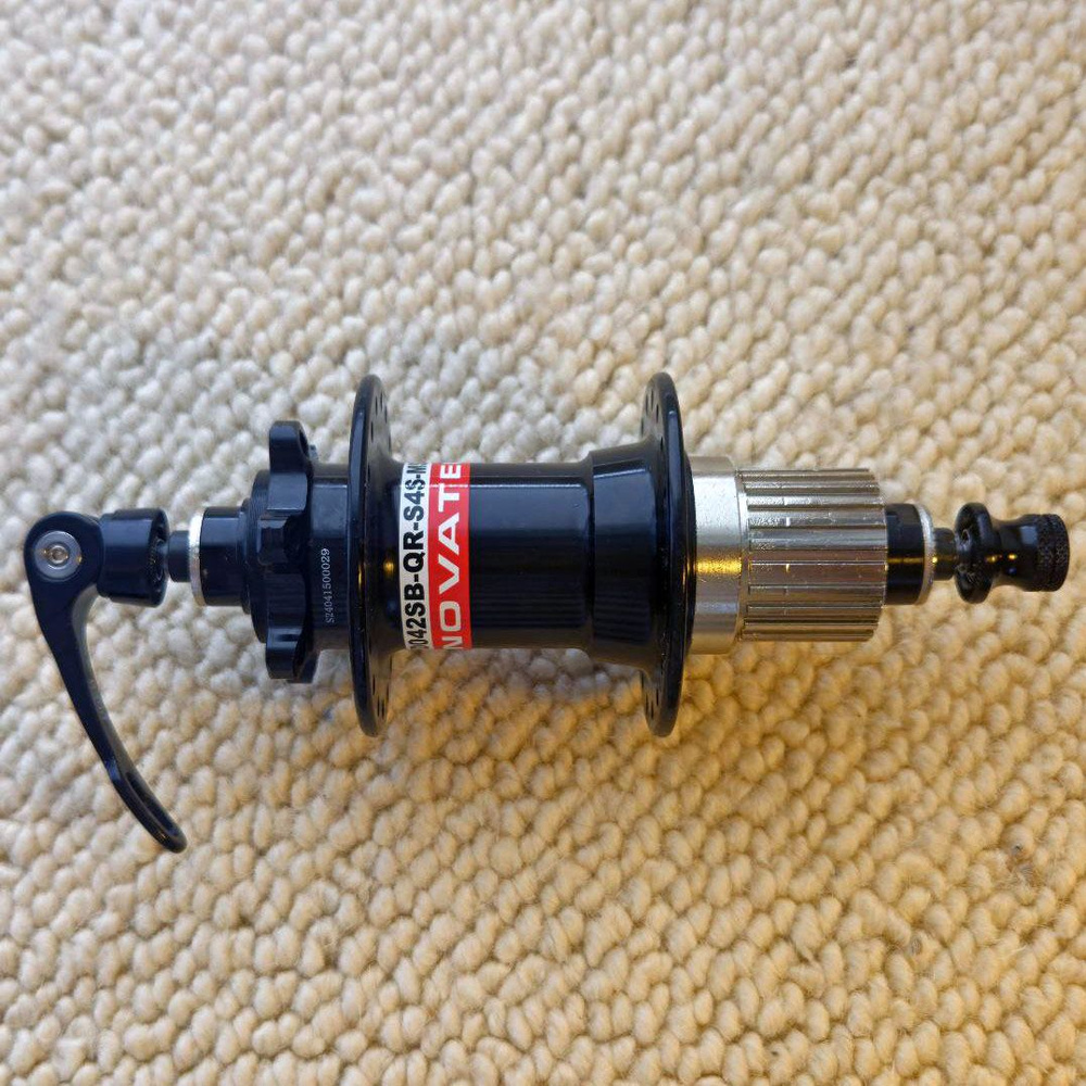 Втулка задняя Novatec D042-SB 135x10mm QR MicroSpline 36H Black купить ...