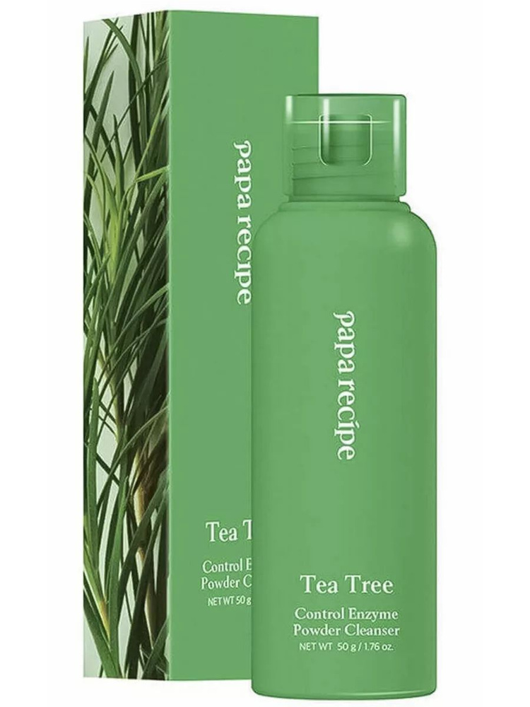 Papa Recipe Себорегулирующая энзимная пудра с экстрактом чайного дерева Tea Tree Control Enzyme Powder #1