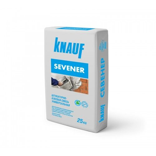 Штукатурно-клеевая смесь KNAUF SEVENER, 25кг #1