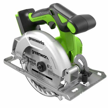 Аккумуляторная циркулярная пила Greenworks GD24CS165, 24V #1