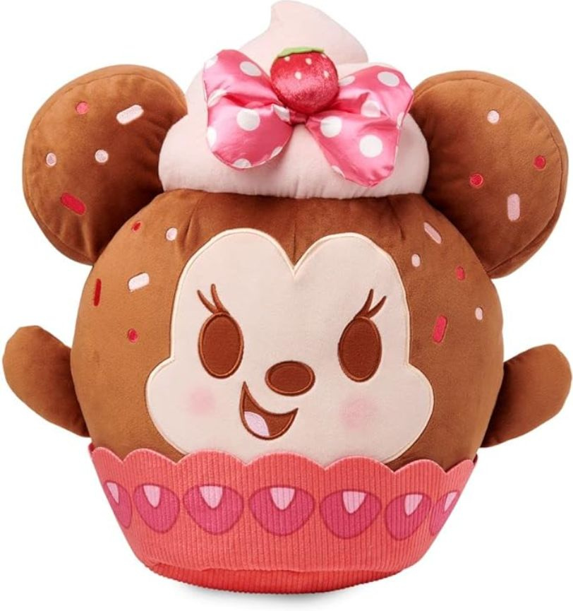 Мягкая игрушка Минни-Маус клубничный капкейк Дисней - Disney Store Minnie Mouse Strawberry Cupcake, 40 #1