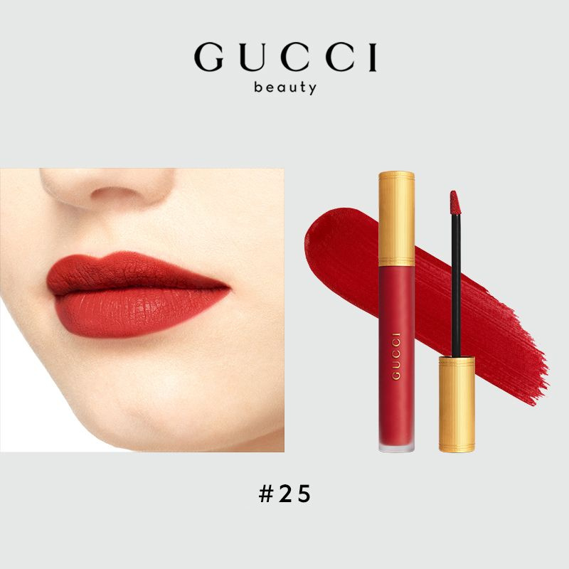 GUCCI Облако серии Глазь для губ, длительное увлажнение губ, # 25, 6.5 мл.  #1