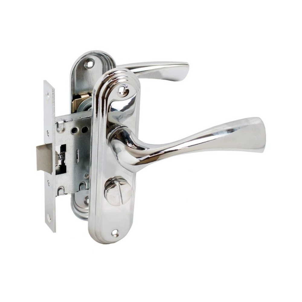 Защелка Булат, ЗЩ1-Д03.04 АЛЬФА, с фиксатором, ЛЕВАЯ НАРУЖНЯЯ/ПРАВАЯ ...