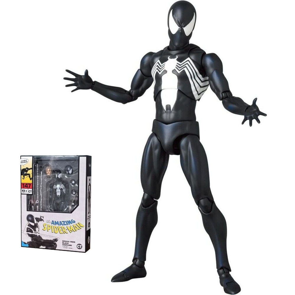 Фигурка Человек Паук Веном / Spider Man Venom MAFEX 147 (15см). Уцененный товар  #1