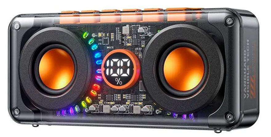 Портативная колонка Wekome Vanguard Series Mecha Wireless Speaker (D42) Black #1