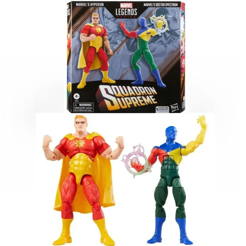 фигурки игрушки Marvel Legends Squadron Supreme Hyperion & Doctor