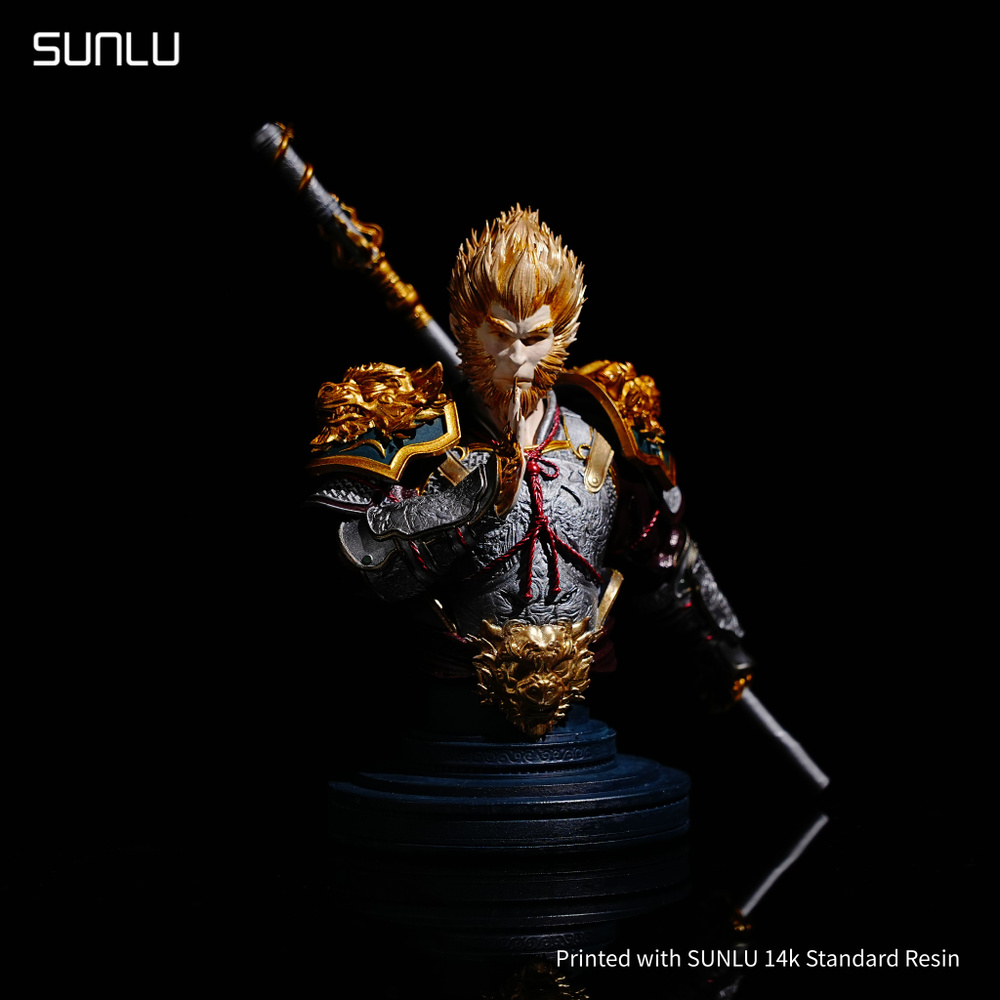 Статуэтка (фигурка) бюст Вуконг, Black Myth: Wukong купить на OZON по ...