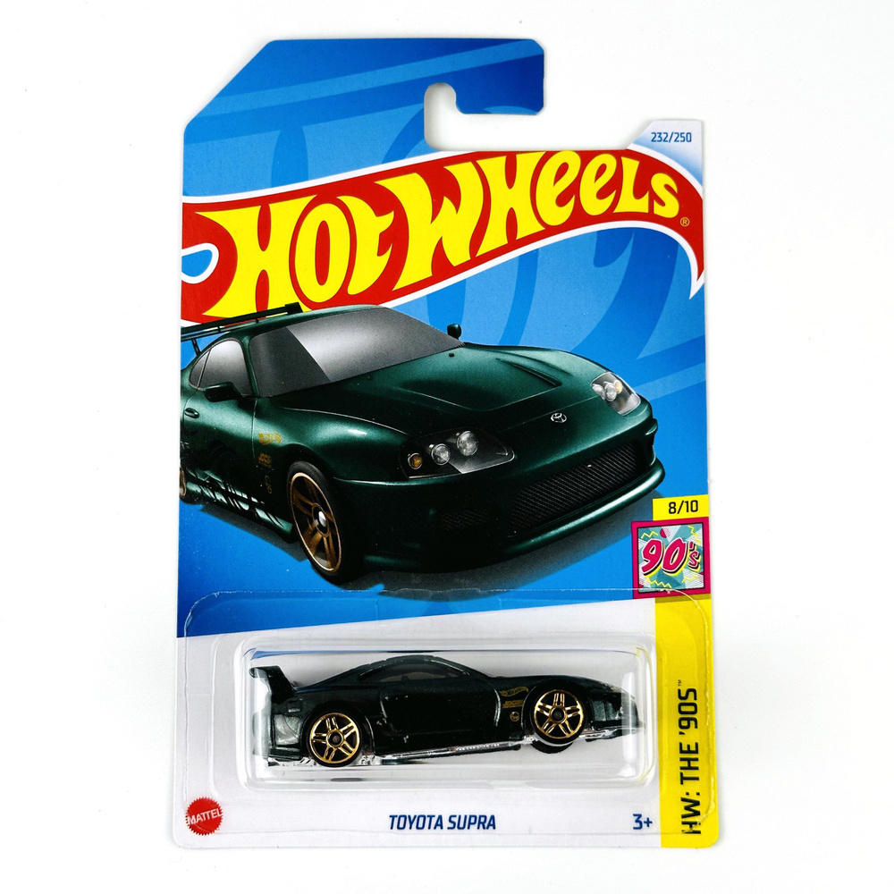 Машинка Mattel Hot Wheels 2024 C4982 Toyota Supra #1