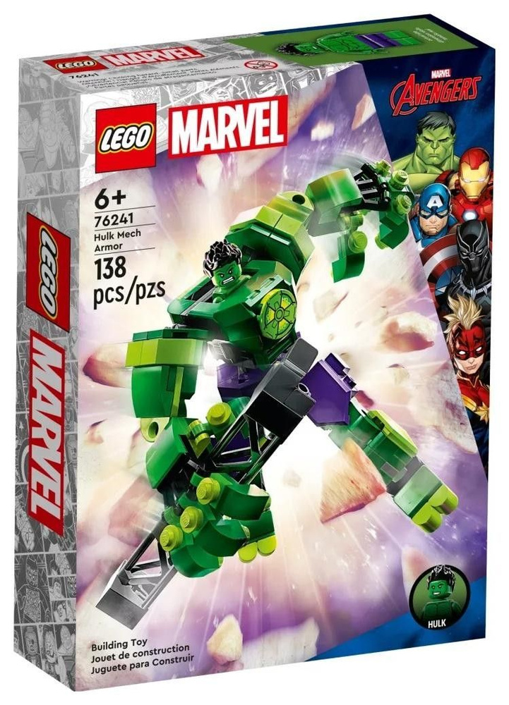 LEGO Marvel 76241 механическая броня Халка #1