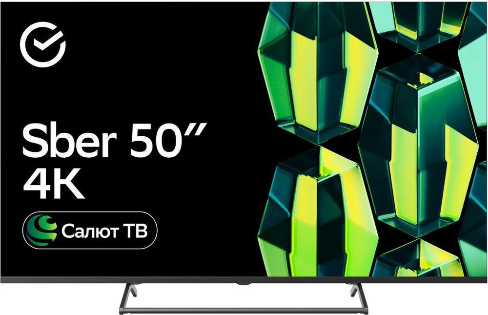 Sber Телевизор SDX-50U4125 50" 4K UHD, черный #1