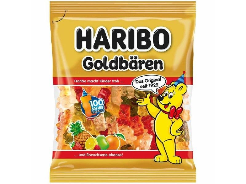 Мармелад HARIBO GOLDBAREN (Испания) Золотые Мишки 100г #1