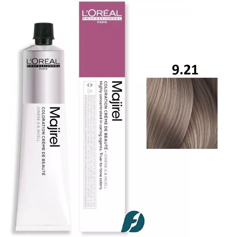 L'Oreal Professionnel MAJIREL 9.21 Крем-краска для волос Очень светлый блондин пепельно-перламутровый,50 #1