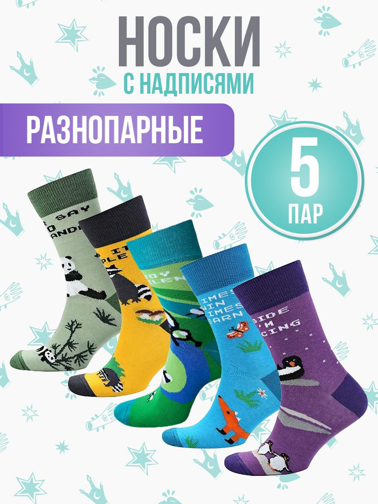 Комплект носков Big Bang Socks, 5 пар #1