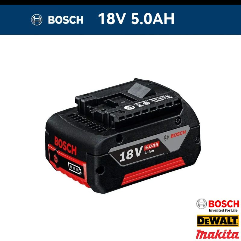 Аккумулятор Bosch GBA 18 B 5.0 Ач, 1.600.A00.2U5 #1