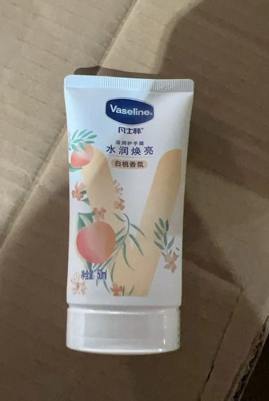 Vaseline, Вазелин увлажняющий крем для рук, аромат белый персик, 50 ml  #1