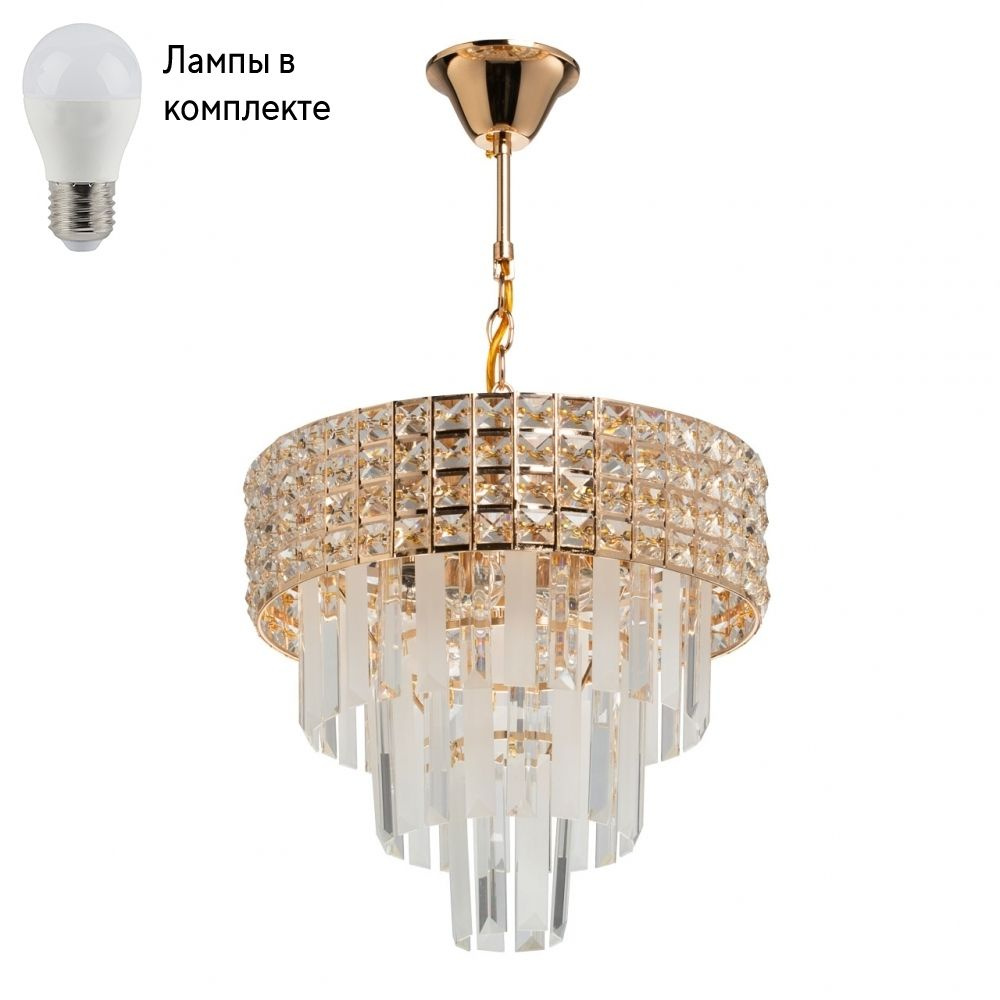 Люстра подвесная с лампочками DeMarkt 111013906+Lamps #1