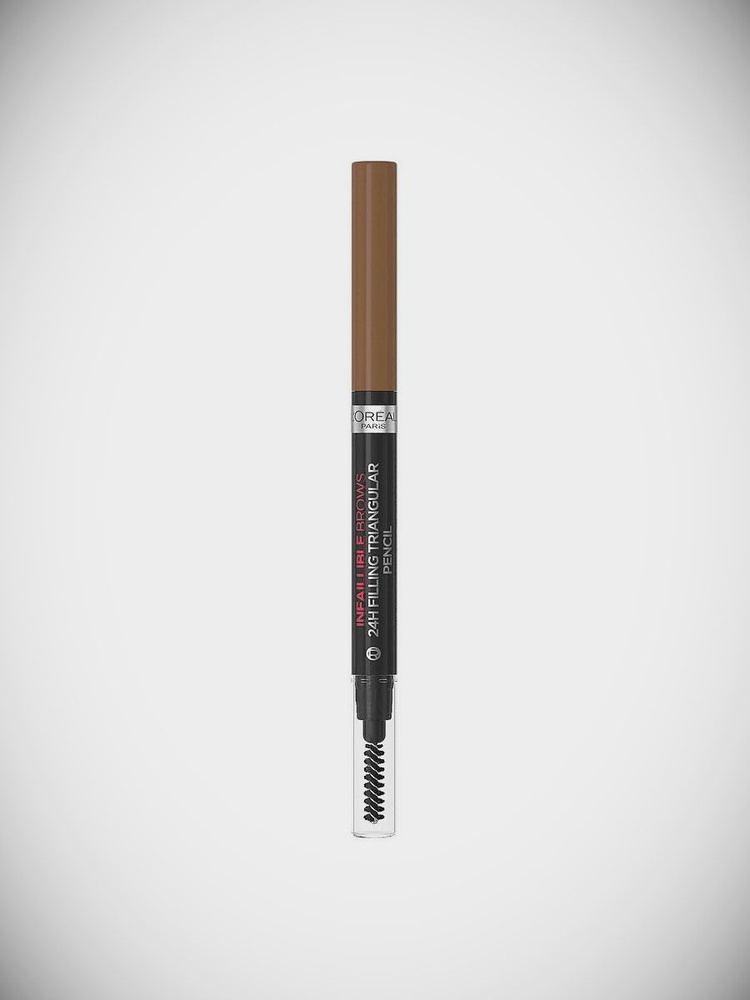 L'OR AL PARIS Карандаш для бровей Infaillible Brows Triangular Pencil № 5.23 Светло-Коричневый, 1 г  #1