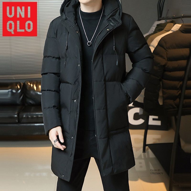 Пальто утепленное Uniqlo #1